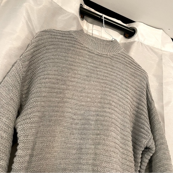 Missguided Petite Highneck Ribbed Dress/Top - Picture 2 of 5